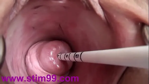 Big Extreme Real Cervix Fucking Insertion Japanese Sounds and Objects in Uterus warm Tube