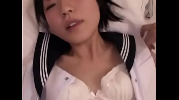Nagy Japanese School Girl meleg cső