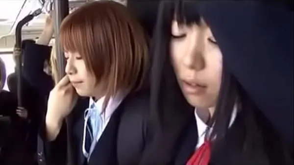 Suuri bus japanese chikan 2 lämmin putki