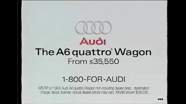 Velká 1996 Audi Quattro commercial nylon feet big car dismount teplá trubice