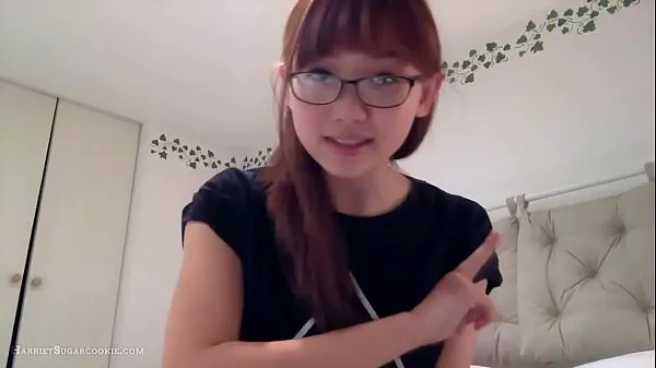 Veľká Harriet Sugarcookie's latest vlog threesome with Mitsuko Doll teplá trubica